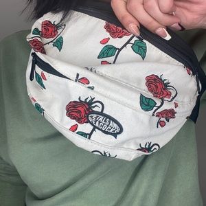 Petalsandpeacocks fanny pack